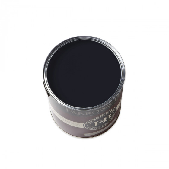 Farrow & Ball Paint 750ml Eco Dead Flat Pitch Black No. 256